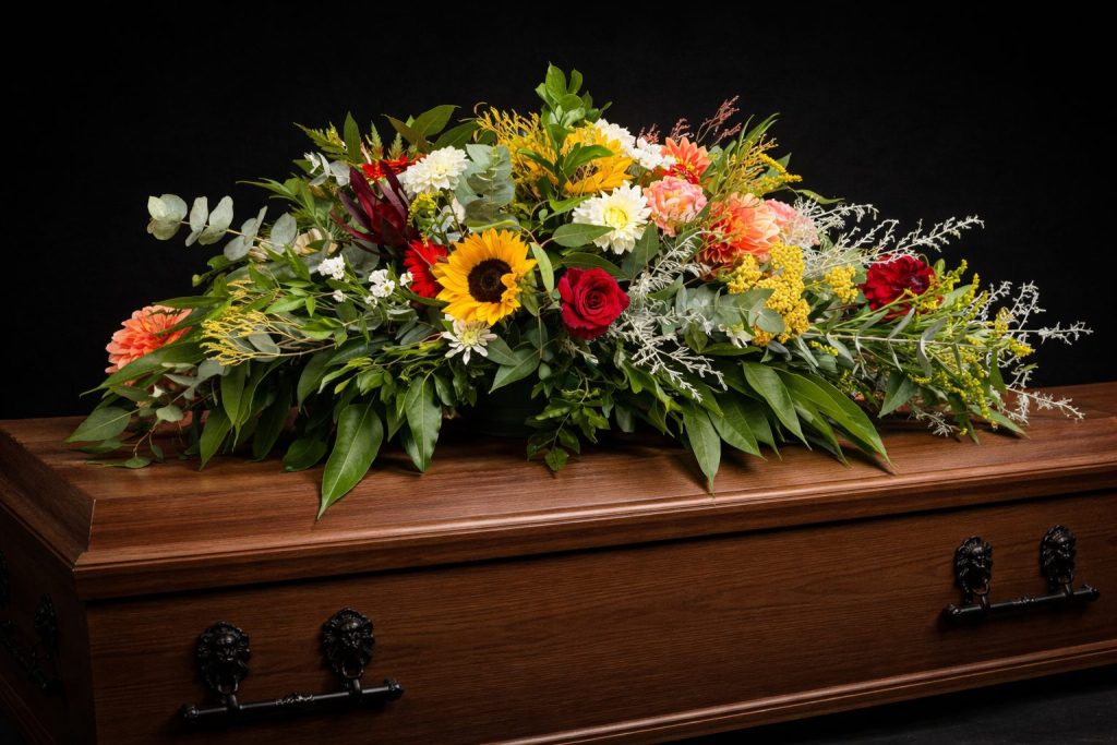 port elizabeth coffin spray funeral flowers